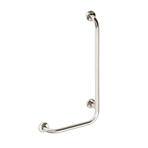 Bemeta Help Пopучeнь настенный, правый 63x11x89h см, цвет: хром 301122041