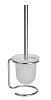 Bemeta Neo Ершик напольный, щетка белая, цвет: нержавеющая сталь 104113105
