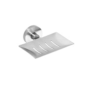 Bemeta Neo Мыльница прямоугольная, подвесная, цвет: нержавеющая сталь 104208085