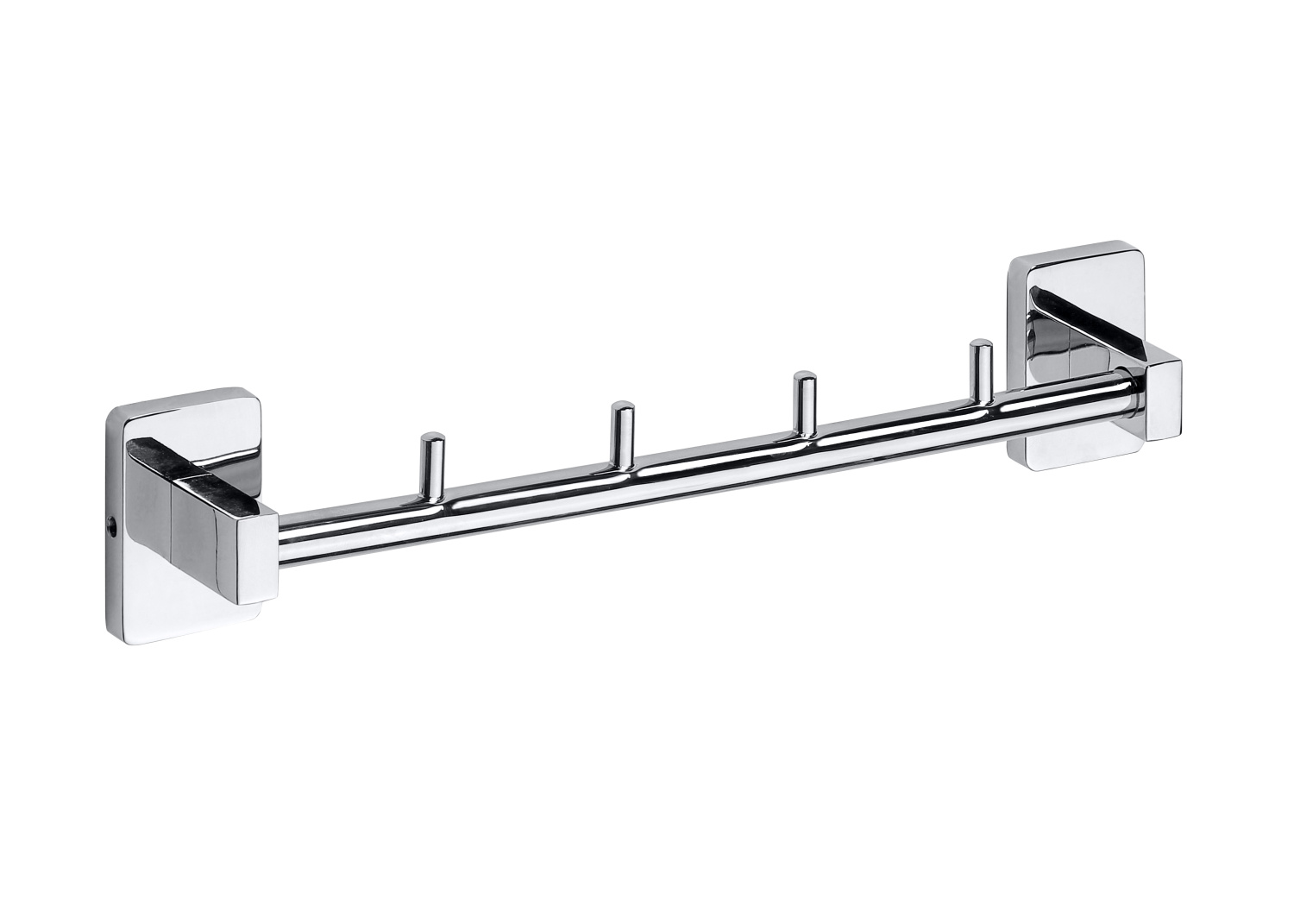 Bemeta Niki Крючок четверной, цвет: хром 153105112