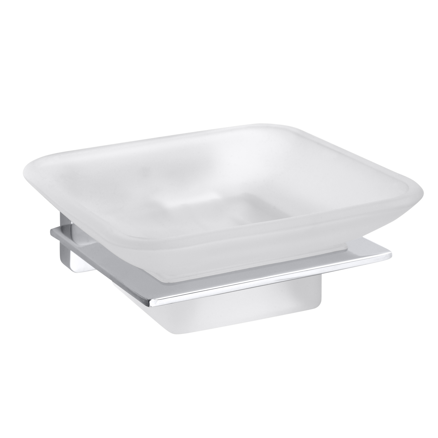 Bemeta Niki Мыльница со стеклянной чашей, подвесная, цвет: хром 153108022