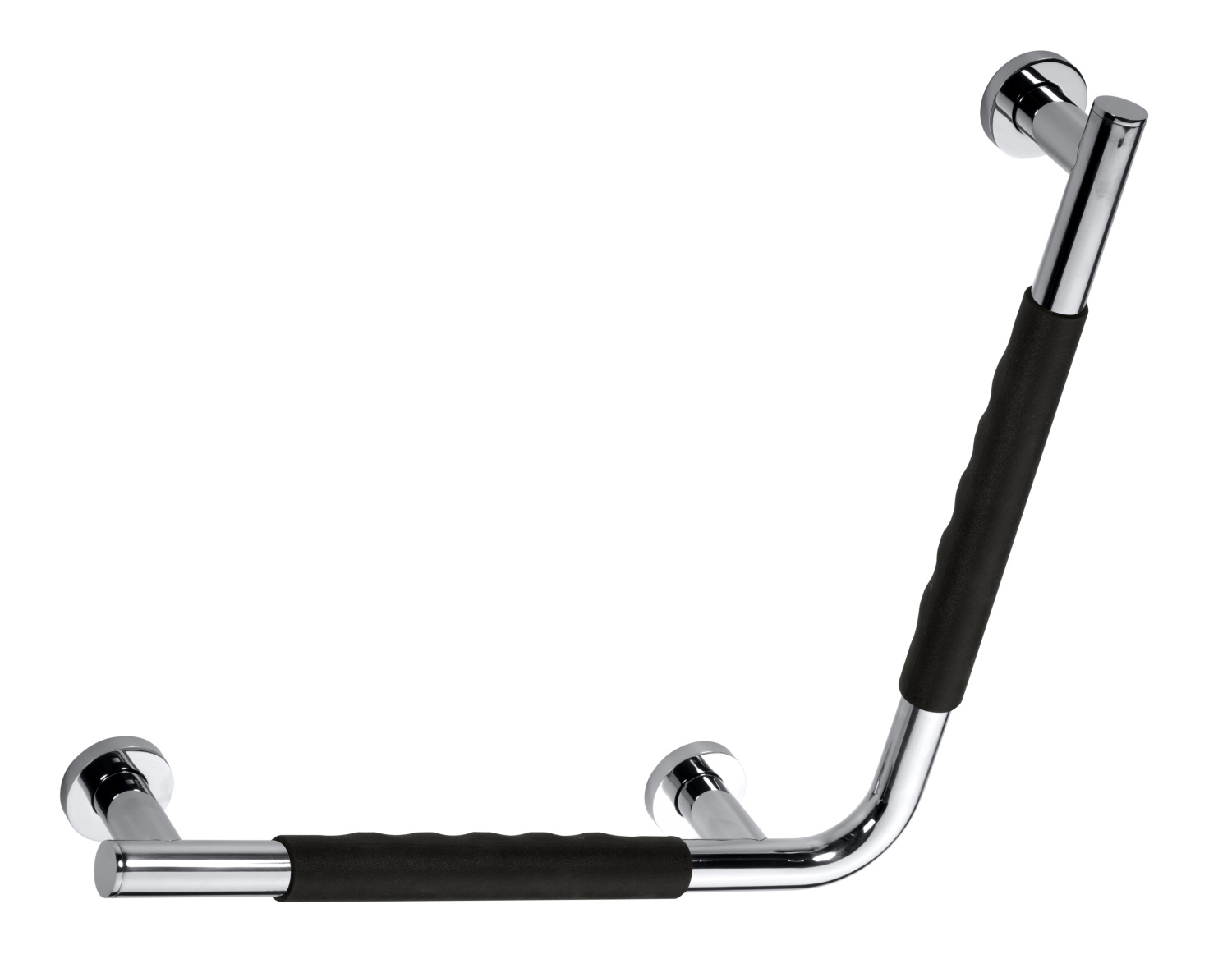 Bemeta Omega Поручень для ванной 42x8x42h см, цвет: хром/черный 104507721
