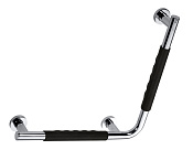 Bemeta Omega Поручень для ванной 42x8x42h см, цвет: хром/черный 104507721