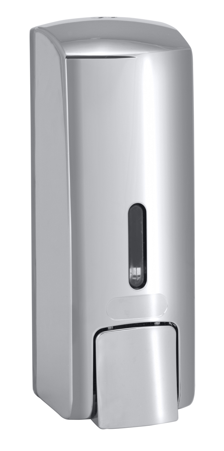 Bemeta Дозатор для жидкого мыла, настенный, цвет: серый 121209142