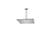 Bossini Cosmo Верхний душ 23x23 см, 1 вид струи, кронштейн потолочный 36,4 см, цвет: chrome H30597G.030