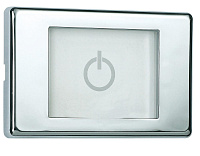 Bossini Cube Потолочный душ встраиваемый 26 см, 1 вид струи, LED, цвет: chrome I01723.030