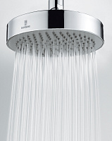 Bossini Dinamic Верхний душ d14 см, 1 вид струи, кронштейн настенный, цвет: chrome H19166G.030