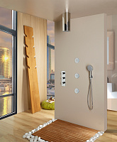 Bossini Oki Верхний душ d14 см, 1 вид струи, цвет: chrome H80166.030