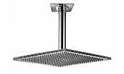 Bossini Cube Верхний душ 40x40 см, 1 вид струи, кронштейн потолочный 30 см, цвет: chrome H35363G.030