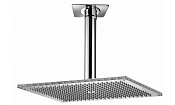 Bossini Dream Верхний душ 30x40 см, 1 вид струи, кронштейн потолочный 30 см, цвет: chrome H35370G.030