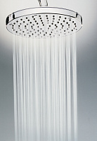 Bossini Oki Верхний душ d25 см, 1 вид струи, кронштейн настенный, цвет: chrome H71410G.030