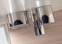 Bossini Oki Верхний душ d20 см, 1 вид струи, цвет: chrome H80405.030