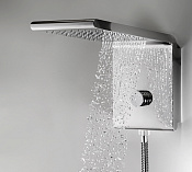 Bossini Syncro Душевая панель с термостатом - верхний душ, 2 вида струи, цвет: chrome I00594.030