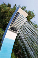 Bossini Arch Душевая колонна напольная, с верхним душем, 1 вид струи, цвет: chrome L00861.030