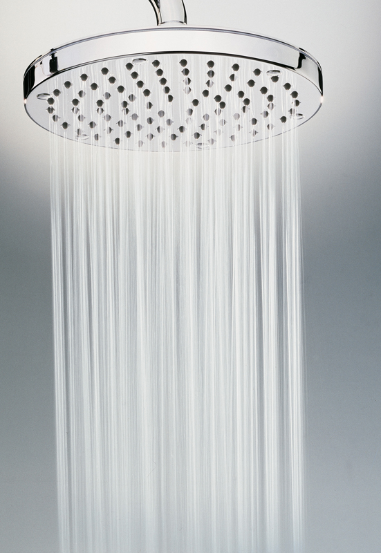 Bossini Oki Душевая колонна напольная, с верхним душем, только для холодной воды, цвет: chrome L00817.030