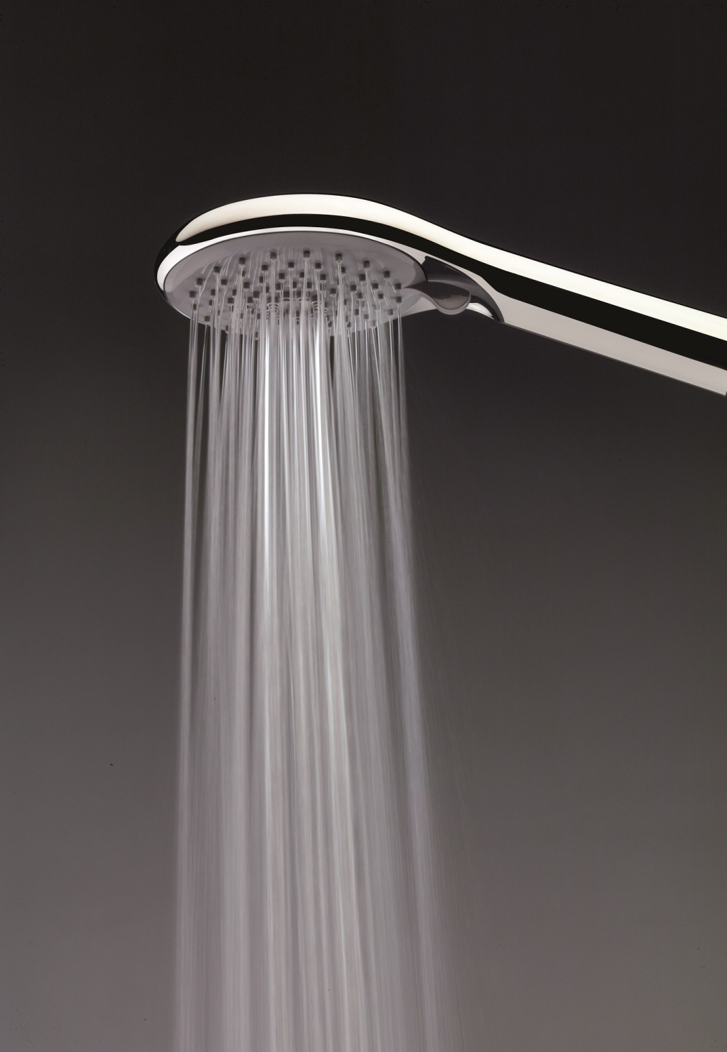 Bossini Syncronia Душевой гарнитур: душевая лейка 3 вида струи, шланг, держатель, цвет: mat black C12035C.073