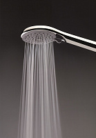 Bossini Syncronia Душевой гарнитур: душевая лейка 3 вида струи, шланг, держатель, цвет: mat black C12035C.073