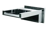 Bossini Cascata Wall Излив настенный для ванны 9x12,6 см, цвет: chrome E88600.030