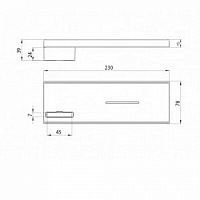 Bossini Accessories Мыльница подвесная, металлическая, цвет: chrome V00116.030