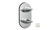 Bossini Apice Наружная часть для универсального термостата, цвет: satin nickel Z00500.094