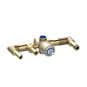 Bossini Apice Встраиваемая часть смесителя для ванны на 2 потребителя Z00546000