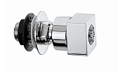 Bossini Cubic Душевая форсунка настенная 4,5x4,5 см, цвет: chrome I00142.030