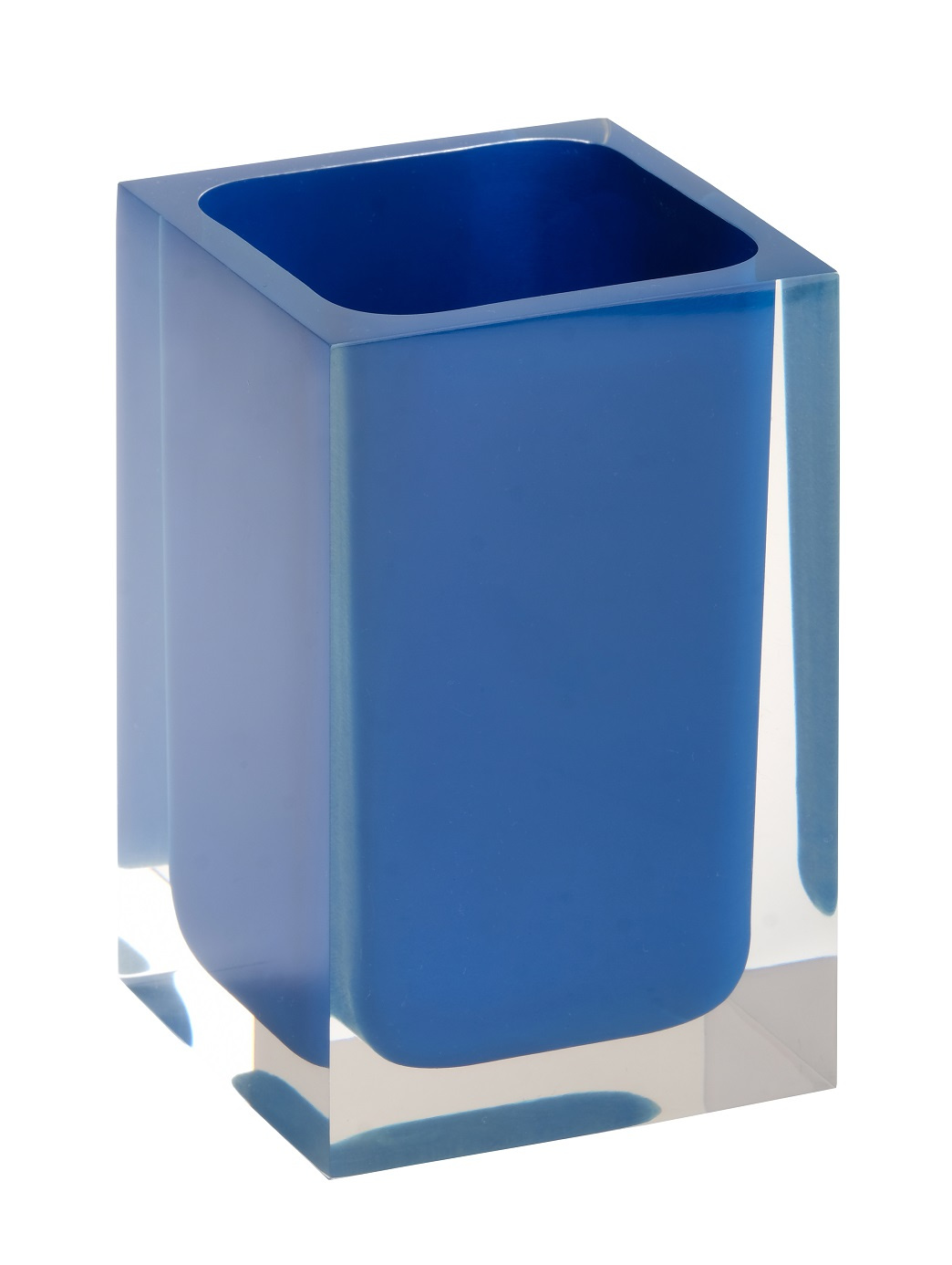 Bemeta Vista Стакан для зубных щеток настольный, пластиковый, цвет: синий 120111026-102