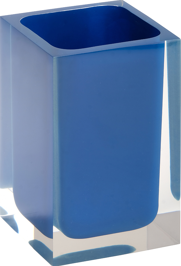 Bemeta Vista Стакан для зубных щеток настольный, пластиковый, цвет: синий 120111026-102