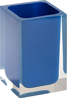 Bemeta Vista Стакан для зубных щеток настольный, пластиковый, цвет: синий 120111026-102