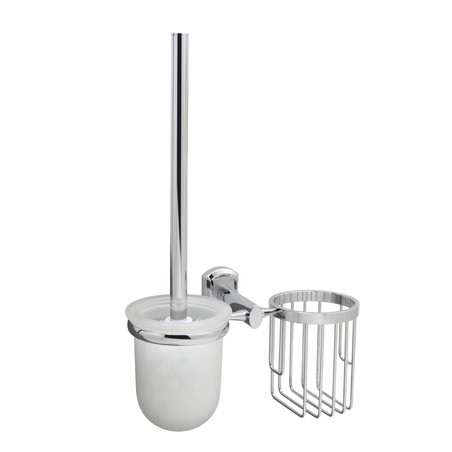 Wasserkraft Oder Ершик с держателем освежителя воздуха, подвесной, цвет: хром K-3035