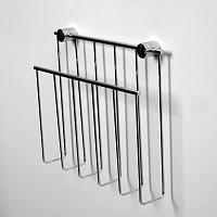 Wasserkraft Держатель для газет, подвесной, цвет: хром K-311