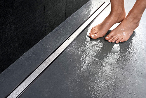 Geberit CleanLine 20 Накладная панель для лотка, цвет: нержавеющая сталь 154.450.00.1