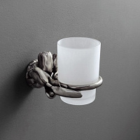 Art&Max Tulip Стакан подвесной, цвет: серебро AM-0824-T