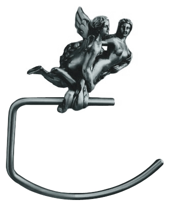 Art&Max Romantic Полотенцедержатель, цвет: серебро AM-B-0816-T