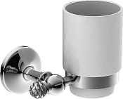 Art&Max Antic Crystal Стакан для зубных щеток подвесной, керамический, цвет: хром AM-E-2668SJ-Cr