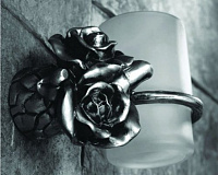 Art&Max Rose Стакан настенный, цвет: серебро AM-B-0914-T