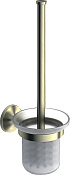 Art&Max Bohemia Ершик для унитаза подвесной со стеклянной колбой, цвет: бронза AM-E-4281-Br