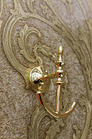 Art&Max Bohemia Крючок двойной, цвет: золото AM-E-4286B-Do