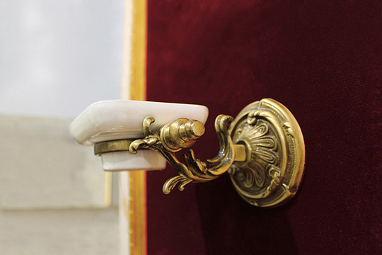 Art&Max Barocco Мыльница подвесная, цвет: золото AM-1786-Do-Ant