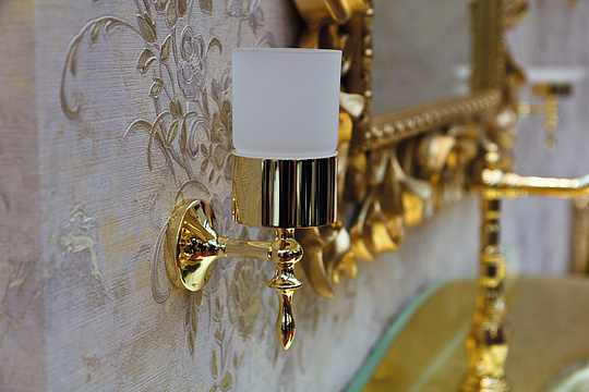 Art&Max Bohemia Стакан подвесной, цвет: золото AM-E-4268-Do