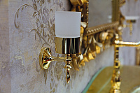 Art&Max Bohemia Стакан подвесной, цвет: золото AM-E-4268-Do