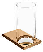 Keuco Edition 400 Держатель стакана, подвесной, в комплекте со стаканом цвет: бронза 11550 039000