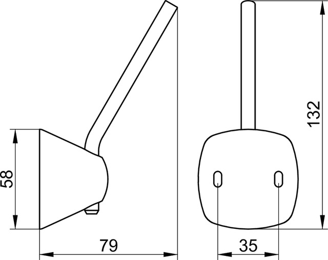 Keuco City.2 Держатель для запасного рулона, цвет: хром 27630 10000