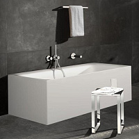 Keuco Ixmo Излив настенный для ванны, цвет: черный матовый 59545 370101