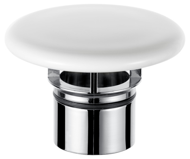 Keuco Universal Крышка для слива умывальника, цвет: белый, хром 59990 310000
