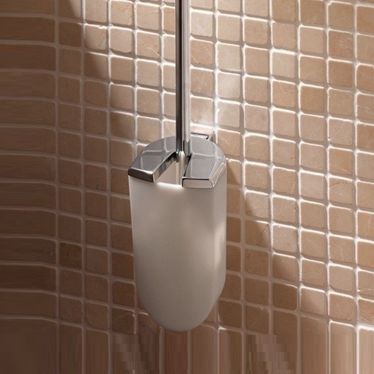 Keuco Elegance New Колба для ёршика, подвесная, цвет: белый 11664 000100