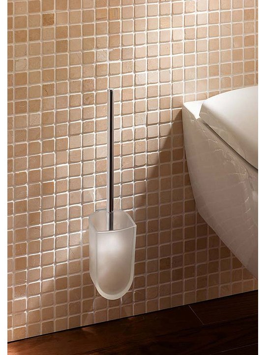 Keuco Elegance New Колба для ёршика, подвесная, цвет: белый 11669 009000