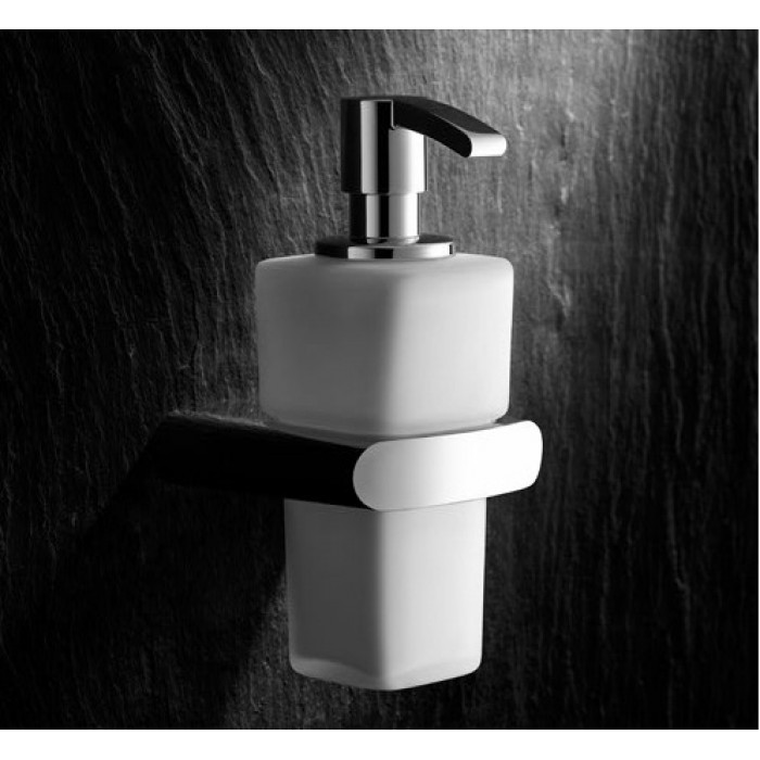 Keuco Elegance New Колба из матового стекла для подвесного дозатора жидкого, цвет: хром 11654 009000