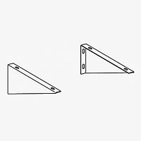 Keuco Edition 300 Кронштейн металлический для раковины 30360 510000