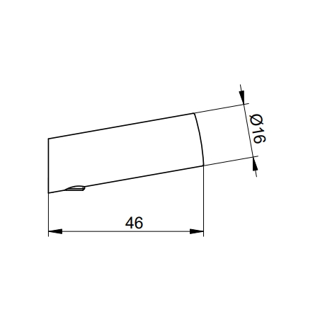 Keuco Сollection Reva Крючок одинарный для полотенца, цвет: хром 12814 010000